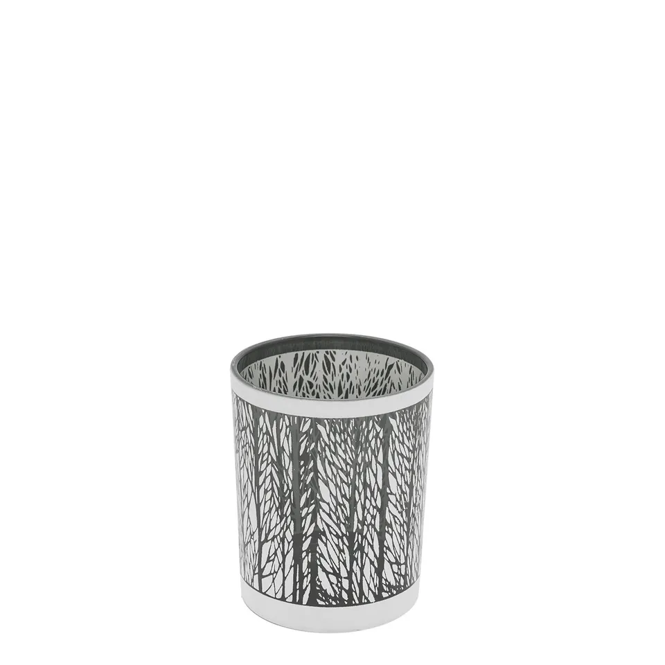 Sia Home Fjord photophore blanc argenté 12,5 cm