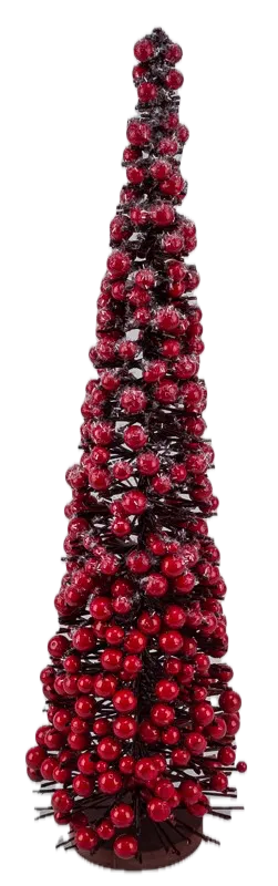 Feuillazur Rungis Produits de saison sapin sucré rouge 15x15x61cm