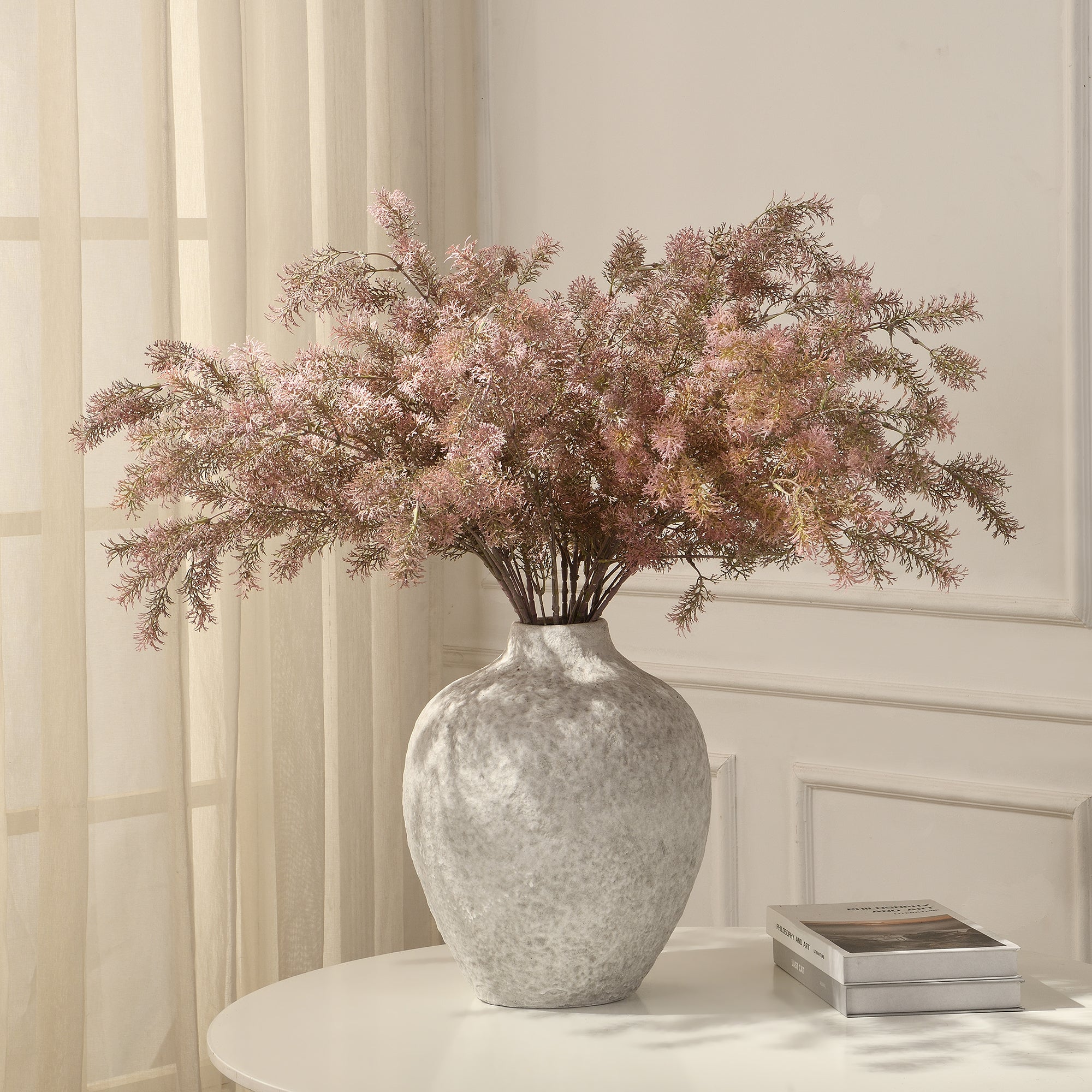 Sia Home Tige de Ming Fern 93 cm fleur artificielle verte