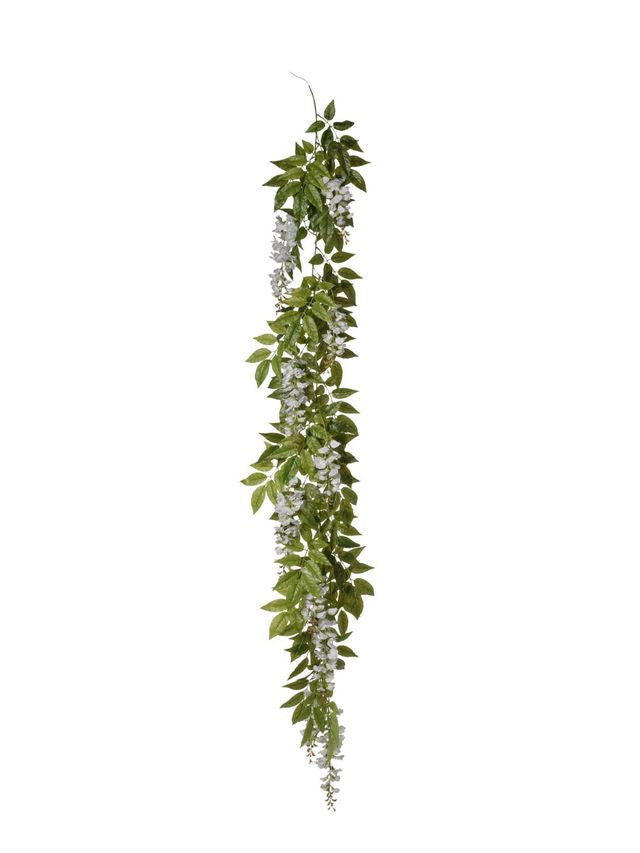 Feuillazur Rungis Guirlande glycine artificielle violet 200cm