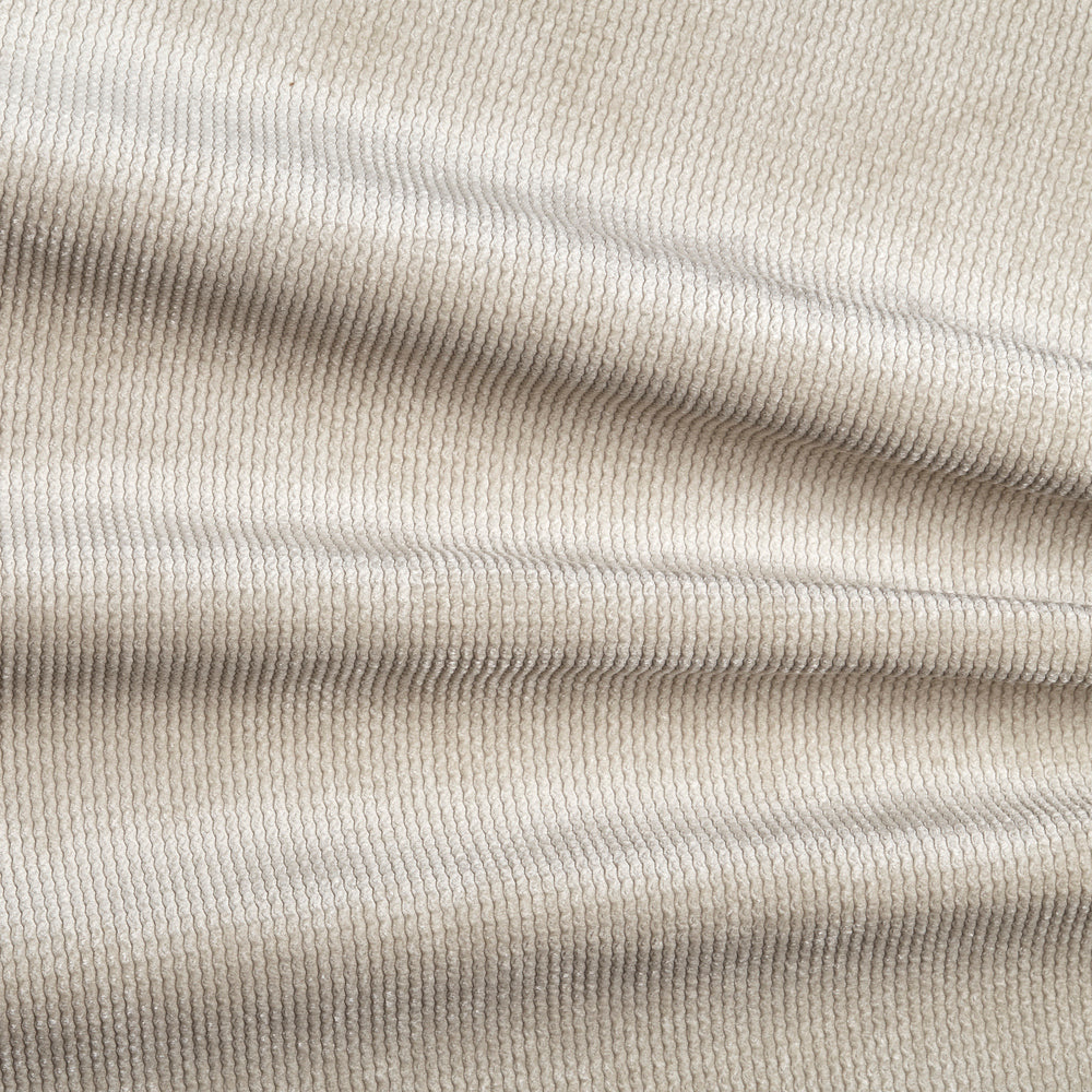 Sia Home Myra pouf beige tissu arrondi