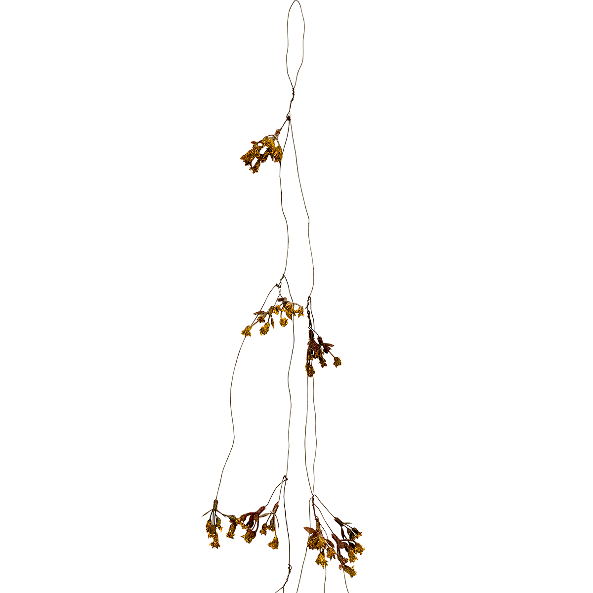 Sia Home Mini Fleurs guirlande artificielle orange 60 cm