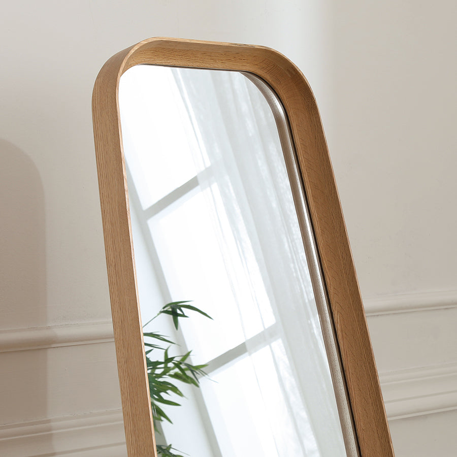 Sia Home Soren miroir portrait noir 40x160 cm