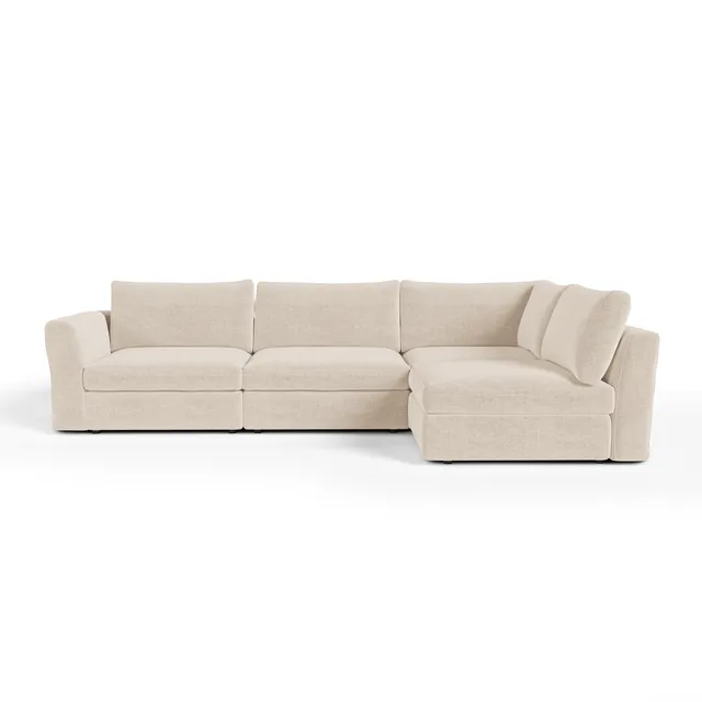 Sia Home Nest canapé angle droit modulable 5-6 places