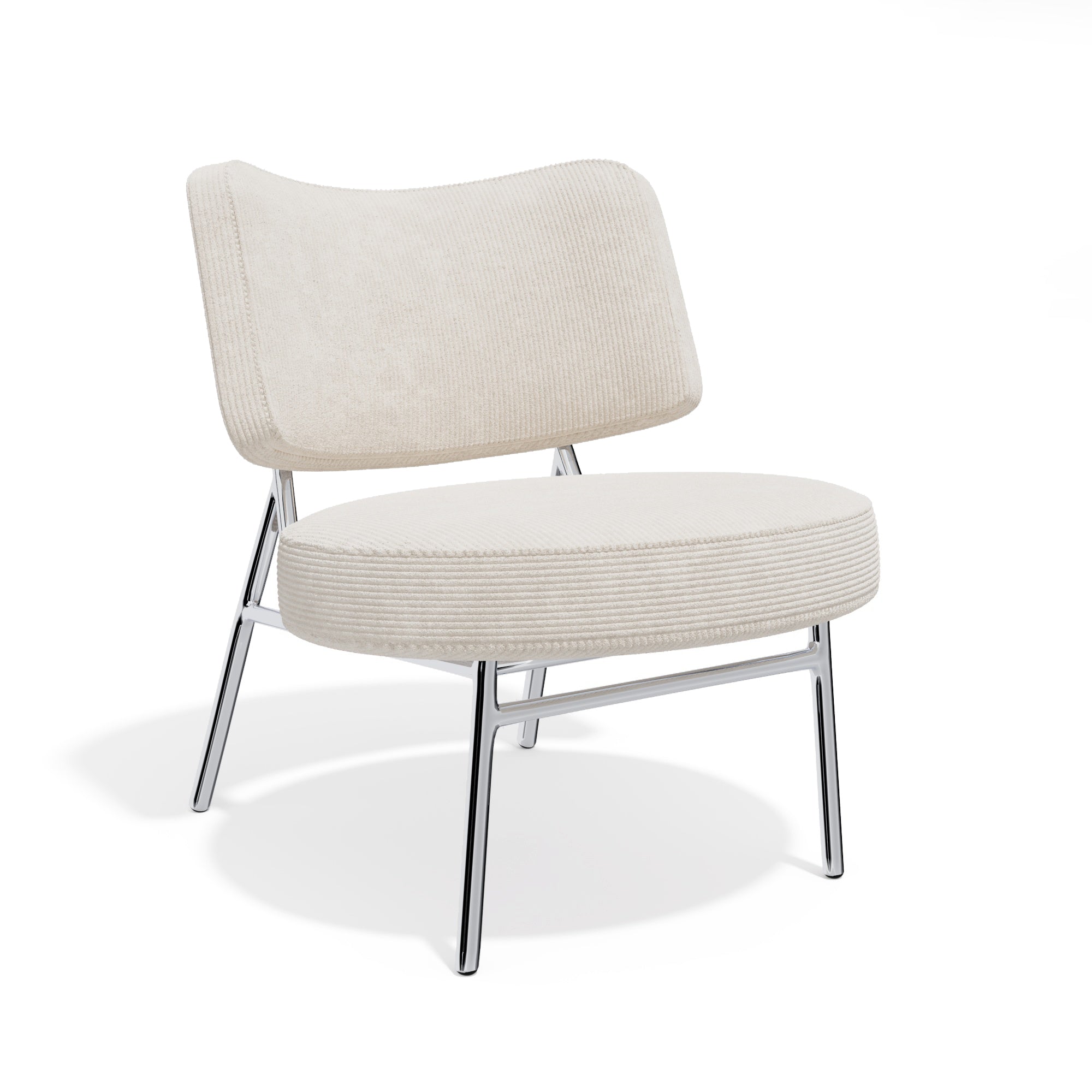 Sia Home Iggy fauteuil écru design assise accueillante