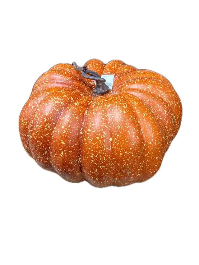 Feuillazur Rungis Citrouille réaliste orange XL décoration automne