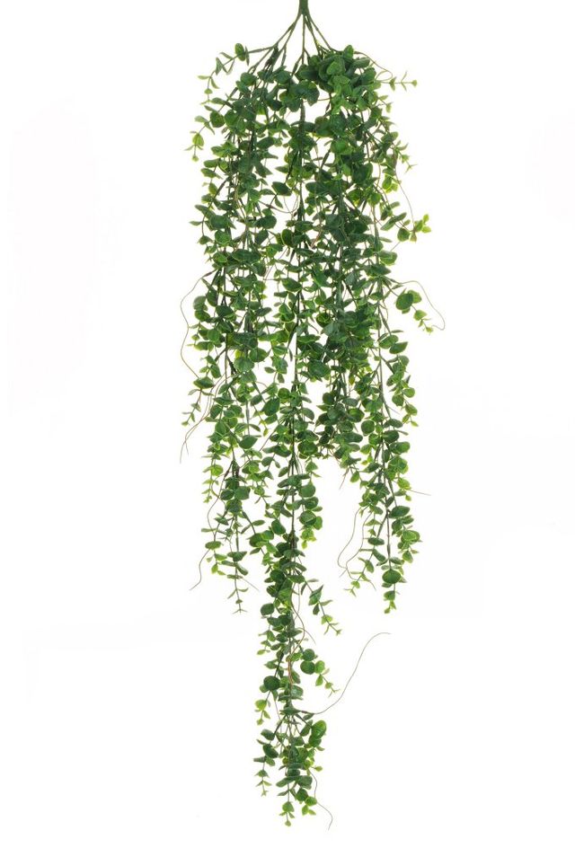 Feuillazur Piquet eucalyptus artificiel vert 95 cm