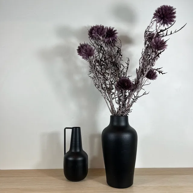 Ateliers Ouchamp Chardon Echinops botte stabilisée violet 50 cm