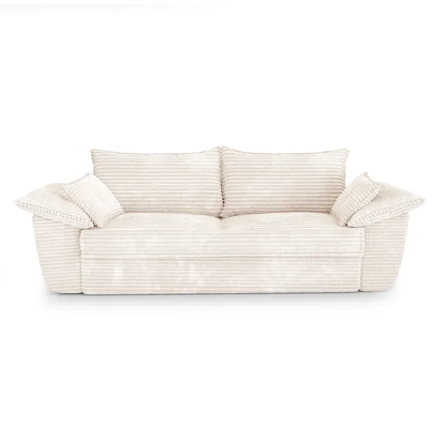 Sia Home Sasha canapé droit crème confort enveloppant