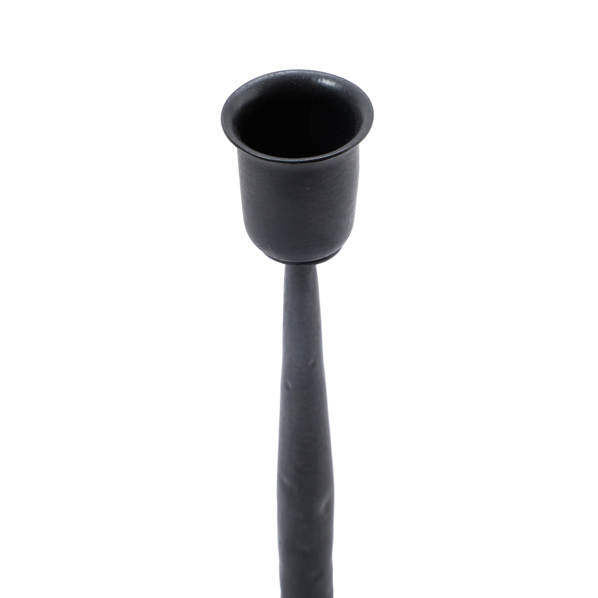 Sia Home Nalia bougeoir métal noir 20.5 cm chandelle