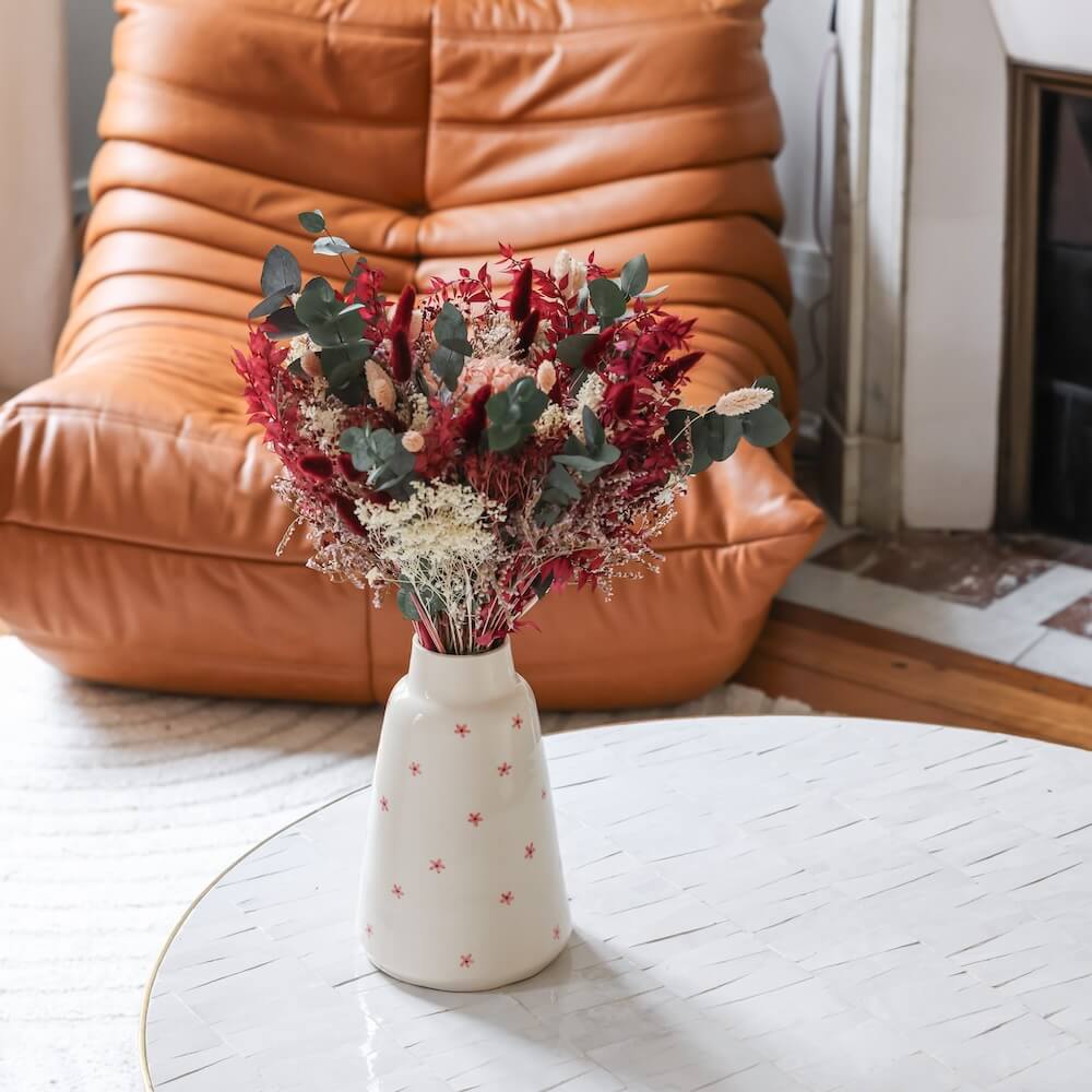 Flowrette Oscar bouquet fleurs séchées taille M printanier