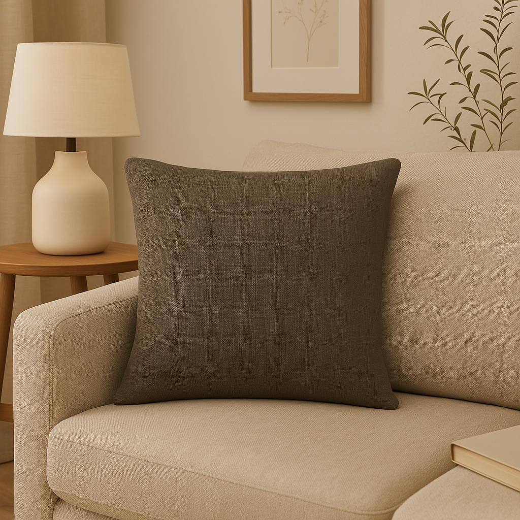 Sia Fairy housse de coussin 40x40 cm gris texturé