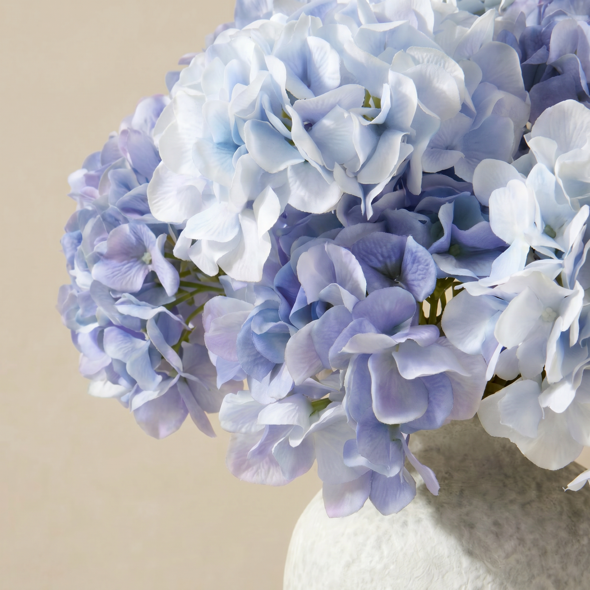 Sia Home Hortensia bouquet artificiel bleu 9 tiges 63cm