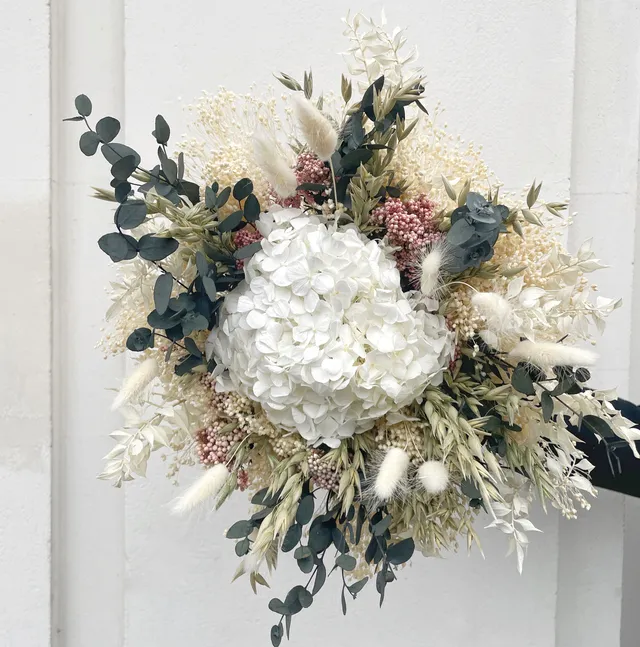 Ateliers Ouchamp Bouquets Rue Largillière bouquet hortensia 45cm