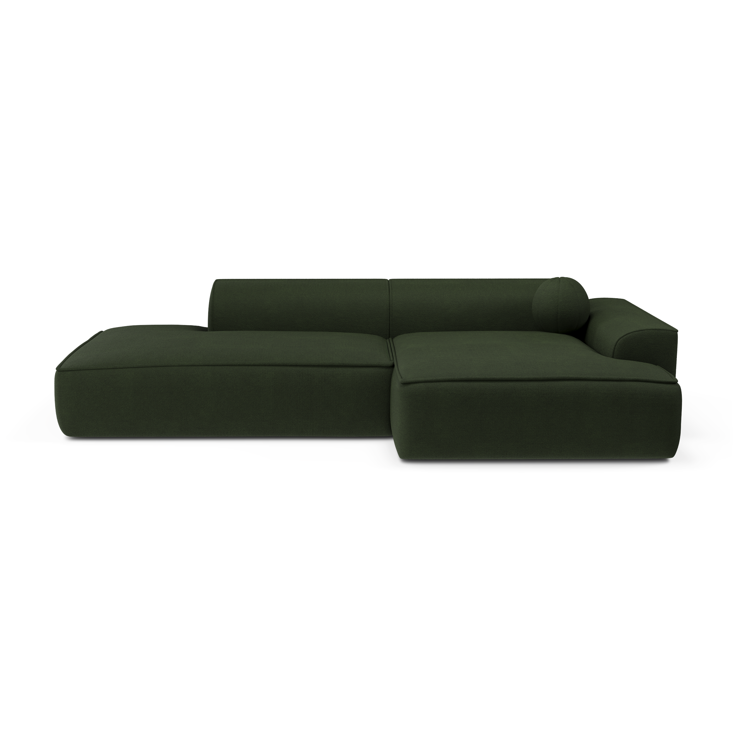 Sia Home Ania Canapé Angle Droit 260 cm Vert Olive