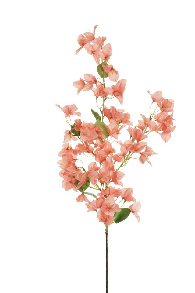 Feuillazur Rungis bougainvillier branche artificielle orange 118cm