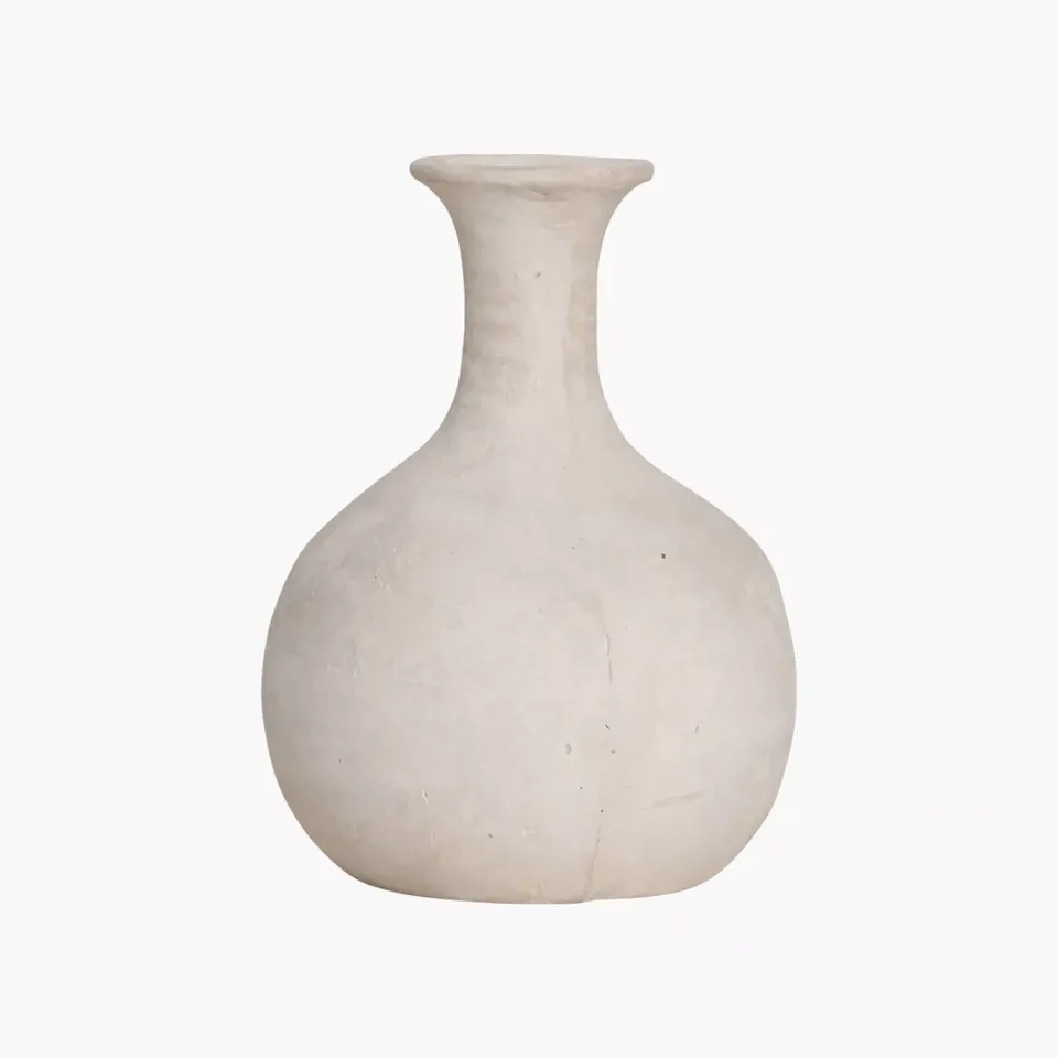 Flowrette Vases vase Jalor papier mâché 20x20x27cm fleurs séchées