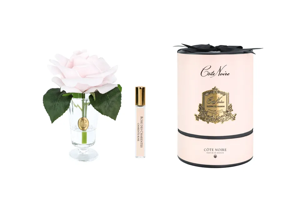 Côte Noire Charente CHR06 rose french pink badge gold