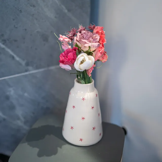 Flowrette Fleurs en papier Bouquet Gainsbourg rose violette et fuchsia