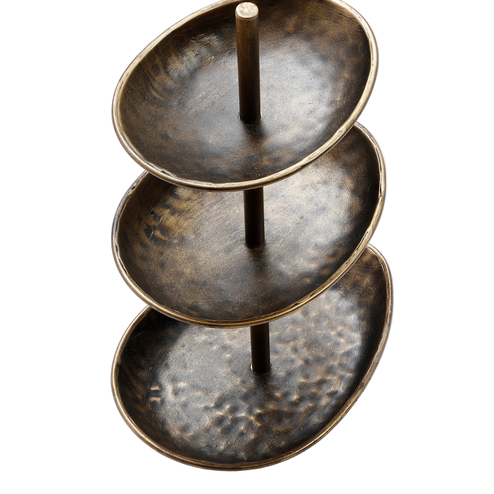 Sia Home Services de table Elma plateau à étages marron 29,5 cm