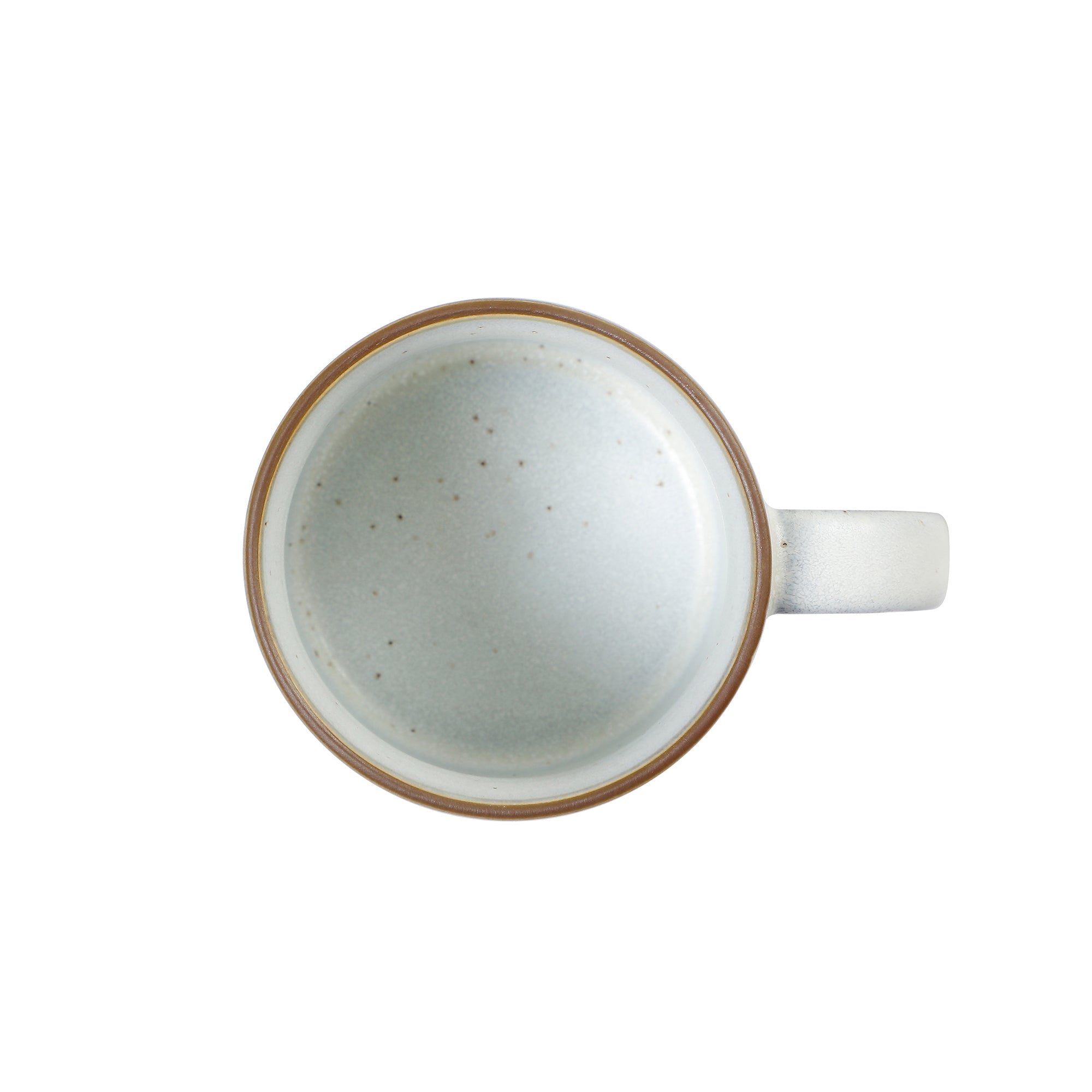 Sia Home Karlstad Service 4 tasses grès blanc 9 cm