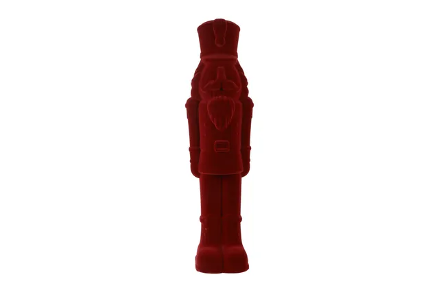 Feuillazur Casse-noisette floqué rouge figurine Noël 105cm XL