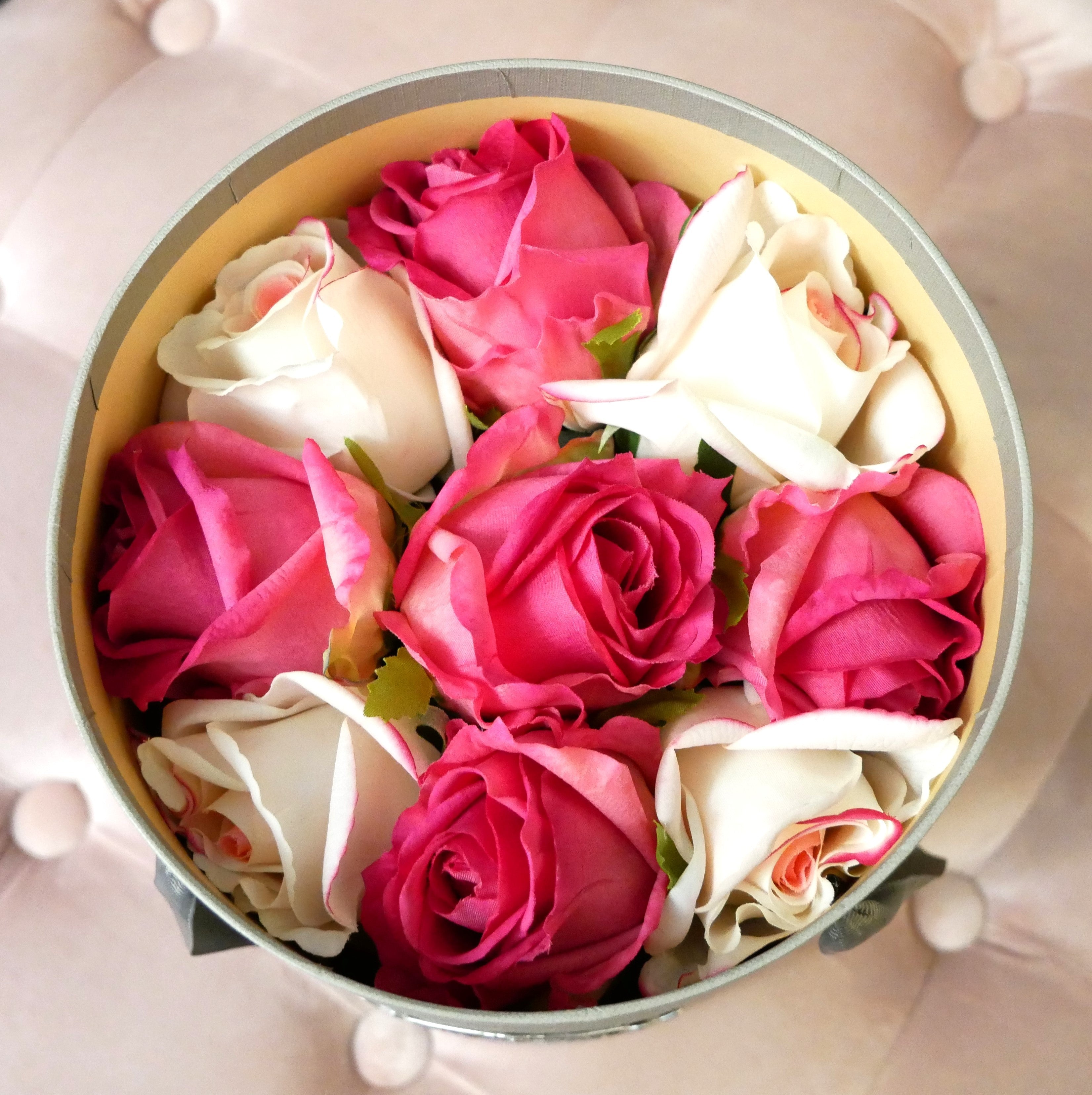 Côte Noire Premium MBS01 bouquet parfumé magenta rose verre