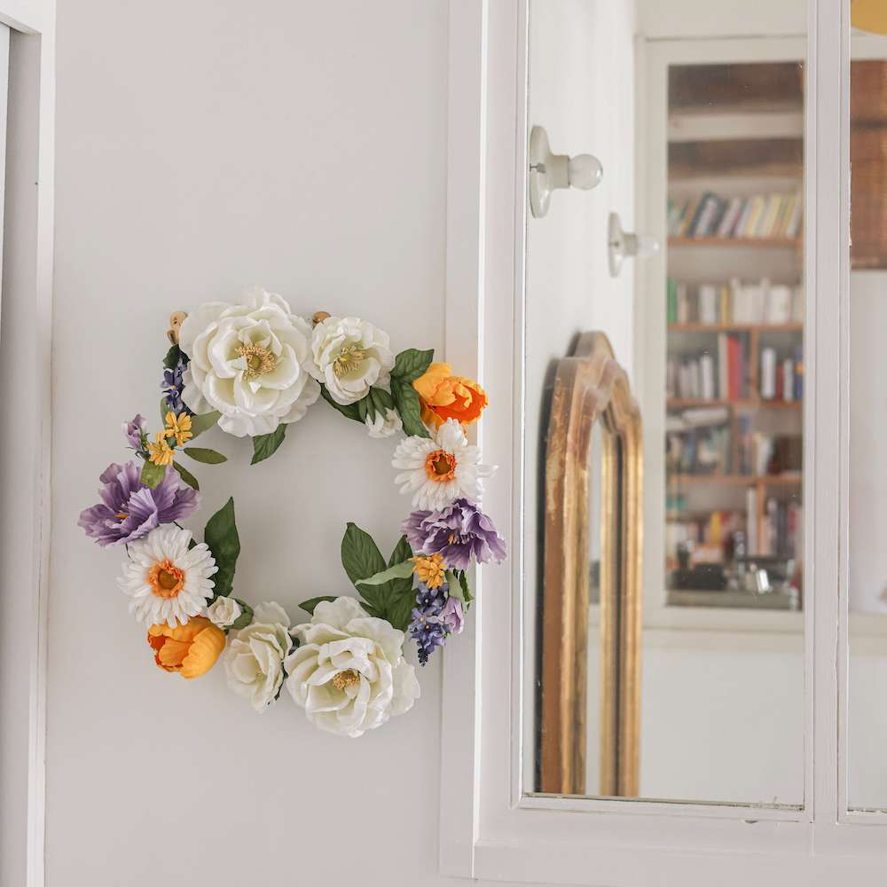 Flowrette Pissarro couronne murale papier 45 cm