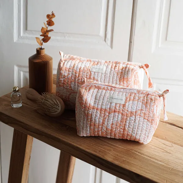 Flowrette Pushkar trousse toilette coton jaune