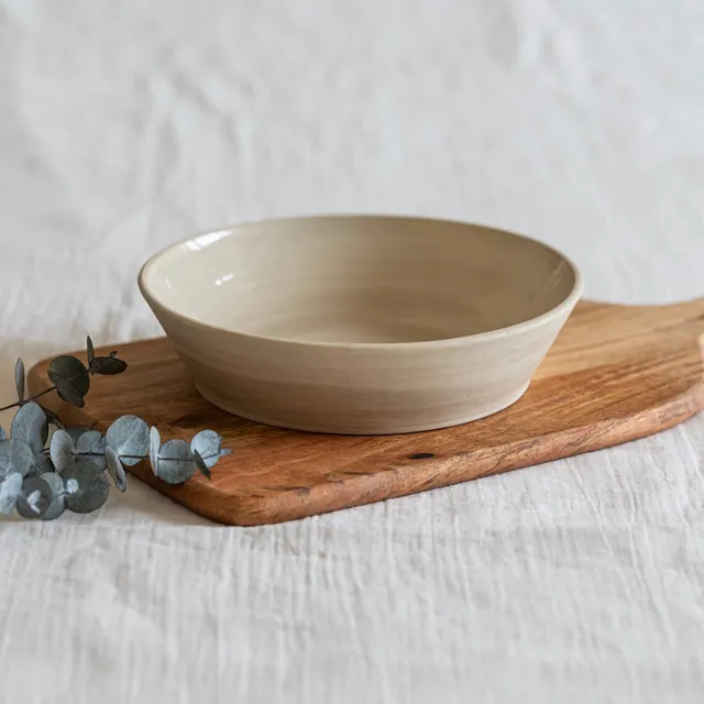 Flowrette Gaïa assiette creuse céramique 21 cm x1
