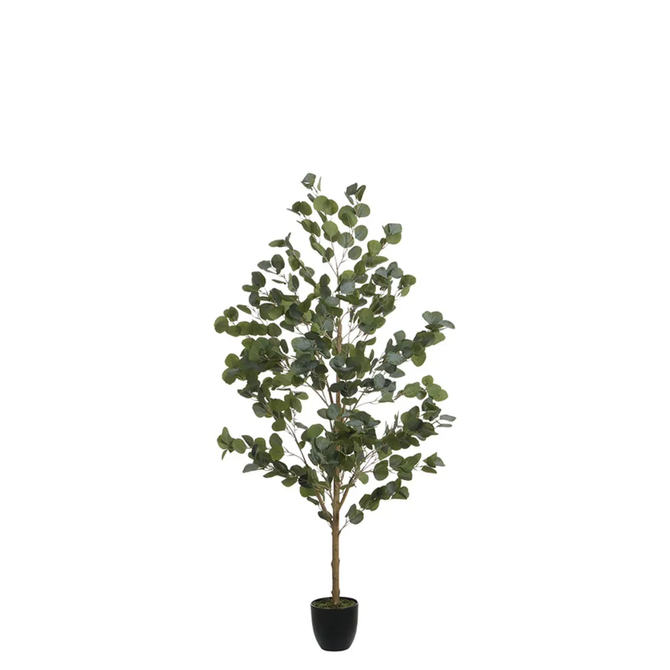 Sia Home Eucalyptus arbre artificiel vert 150 cm en pot