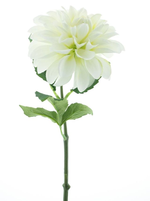 Feuillazur Rungis dahlia artificiel rose 55cm