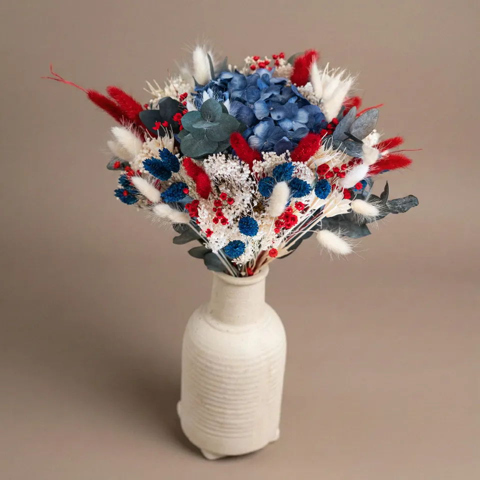 Flowrette Franc-Parler bouquet mixte séché taille Honnête