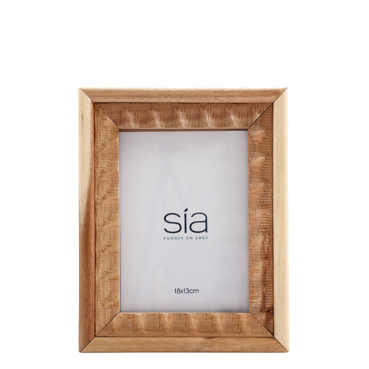 Sia Home Cadres-Photos Natté acacia cadre beige photo 13x18 cm