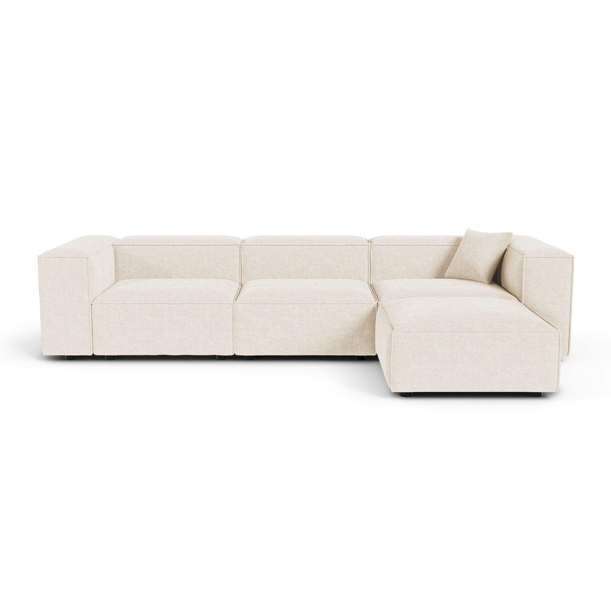 Sia Home Cubi canapé d'angle modulable mousse ressorts ensachés