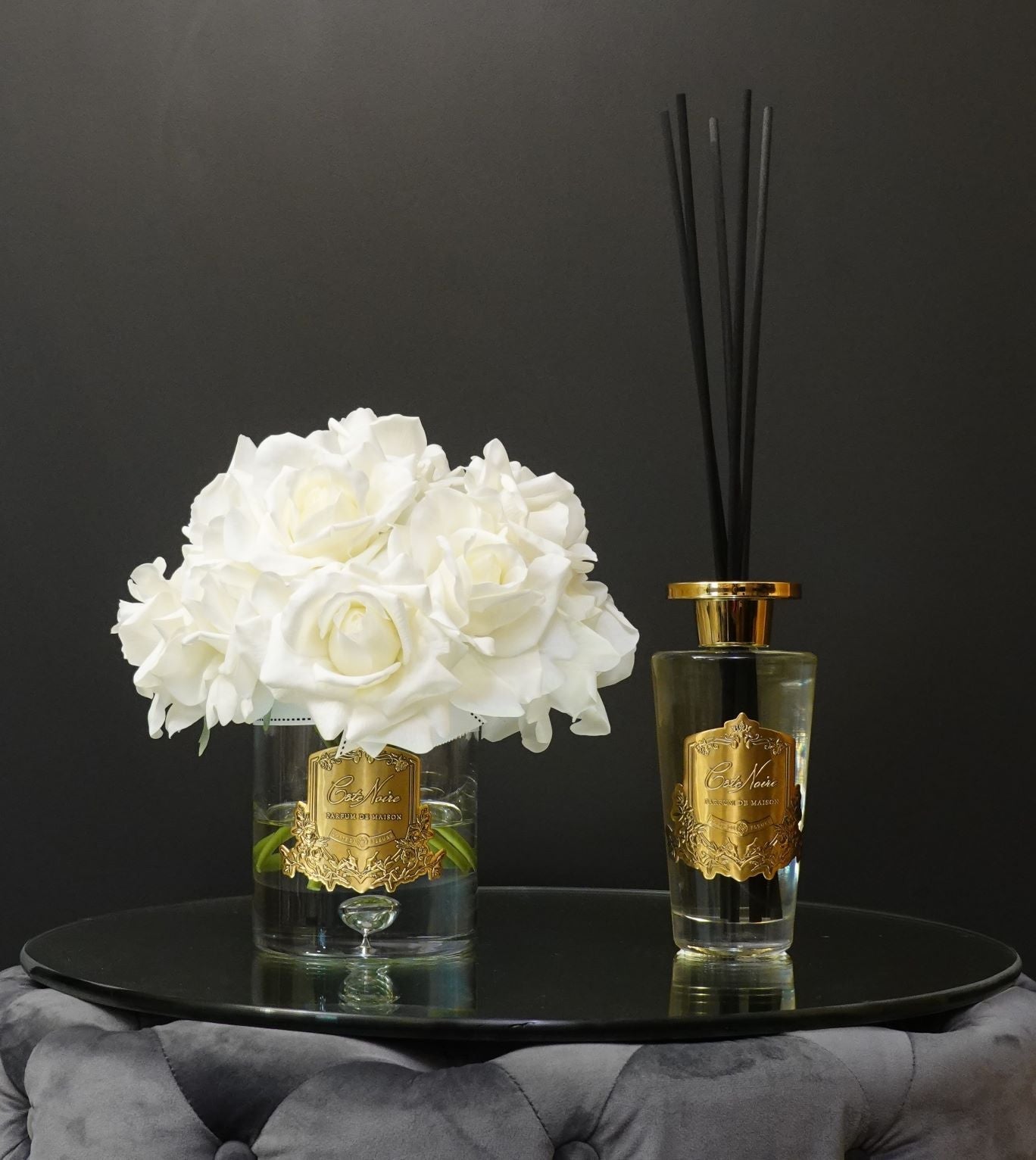 Côte Noire Grand Bouquet ivoire LTW11 boîte noire