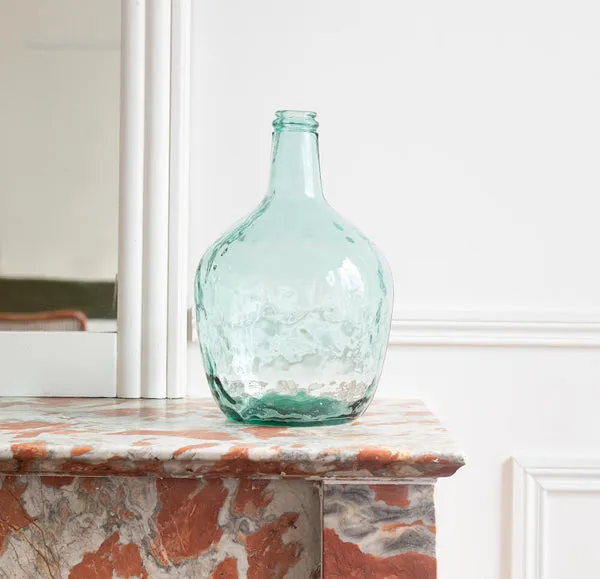 Flowrette Décoration vase ballon verre recyclé 4 L