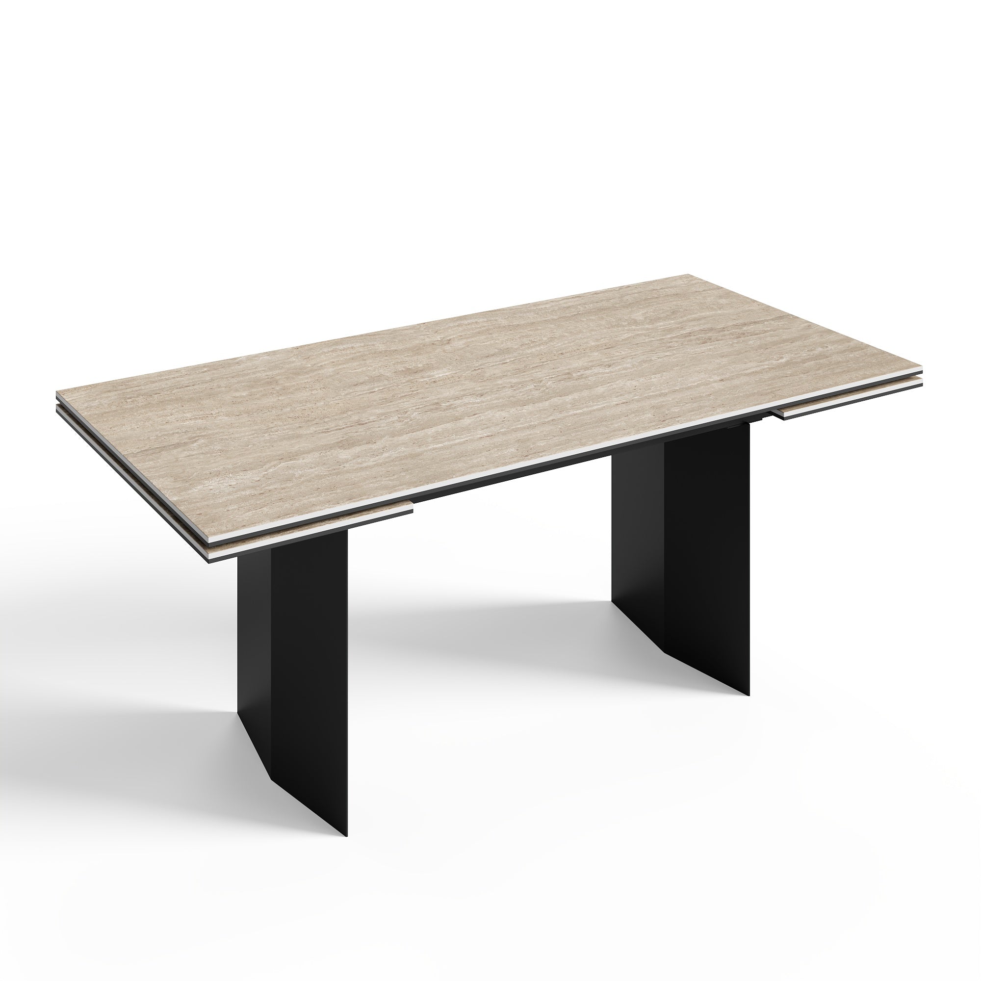 Sia Home Table Rose table à manger extensible