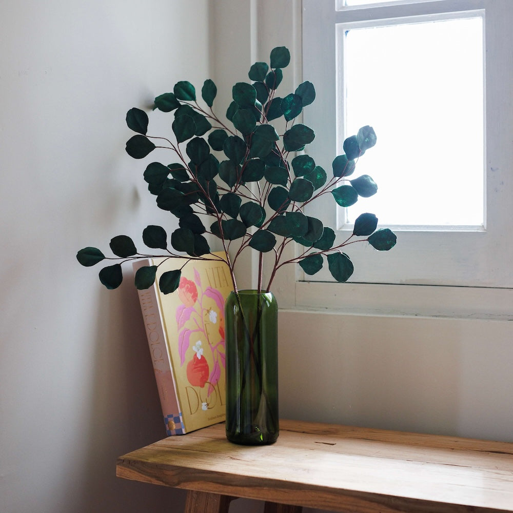Flowrette Eucalyptus gum tree fleur en papier vert forêt x1