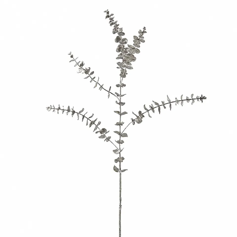 Sia Feuillages artificiels Eucalyptus 116 cm tige argentée