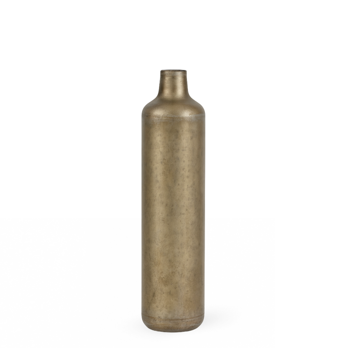 Sia Eris Vase métal doré 63 cm fleurs séchées