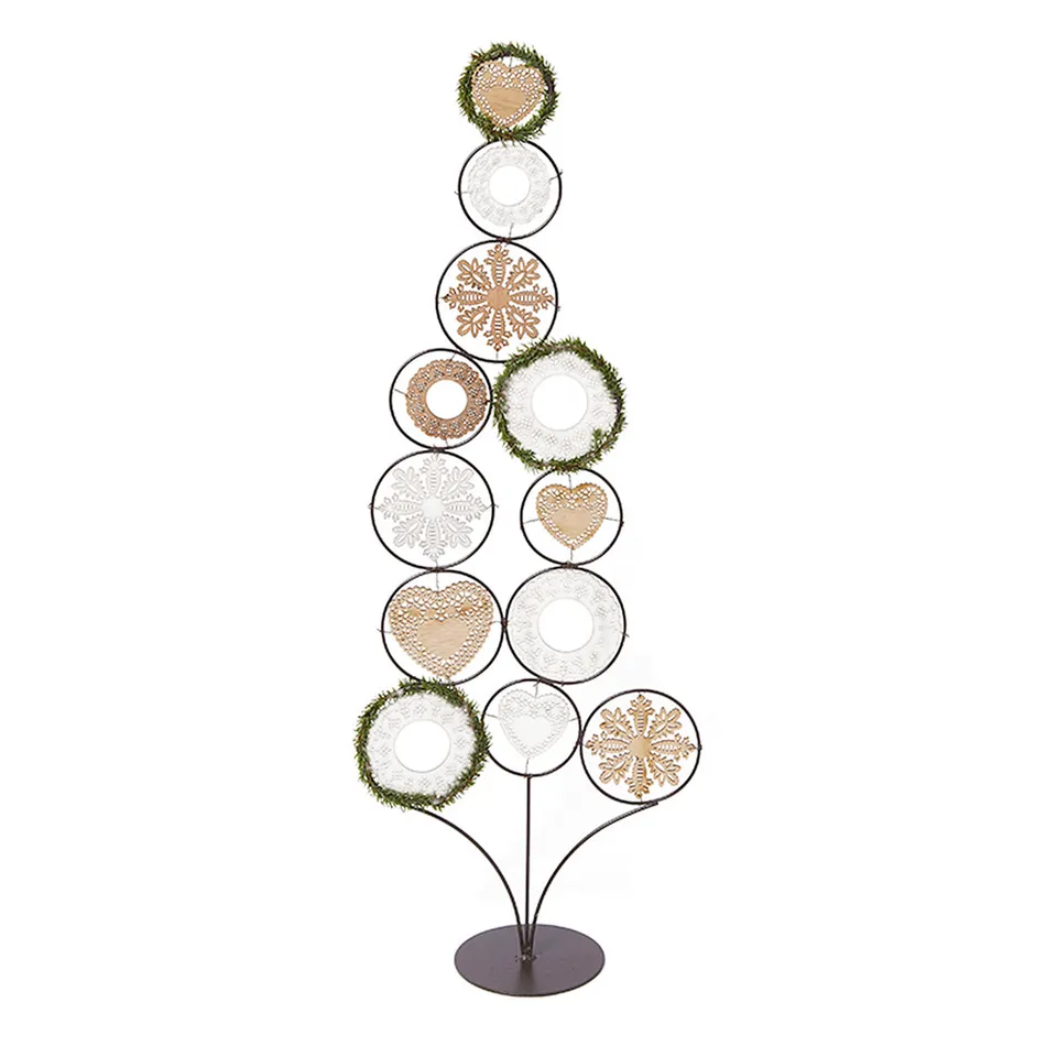 Sia Home Natura 90 cm sapin de Noël en bois beige