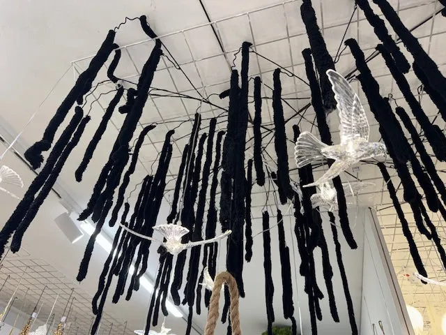Feuillazur Rungis Oiseau lumineux déco lumineuse 170 cm