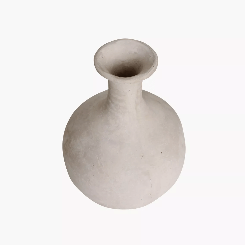 Flowrette Vases vase Jalor papier mâché 20x20x27cm fleurs séchées