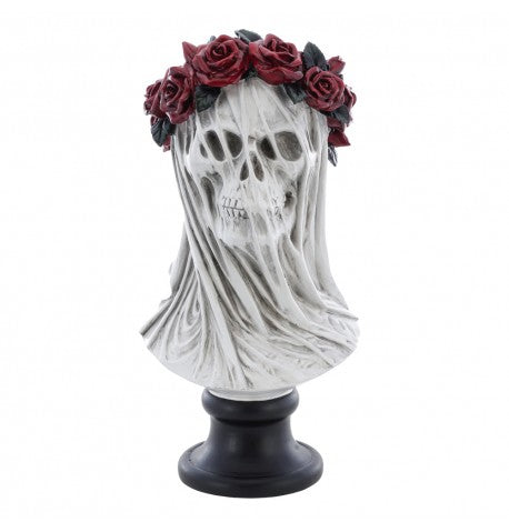 Feuillazur Rungis Produits de saison buste tête de mort couronne Halloween