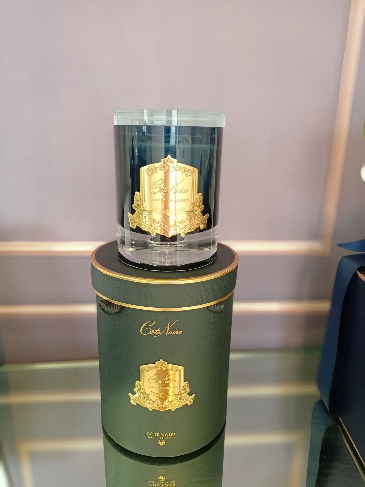 Côte Noire Soy Blend Candles bougie pink champagne 2,5kg