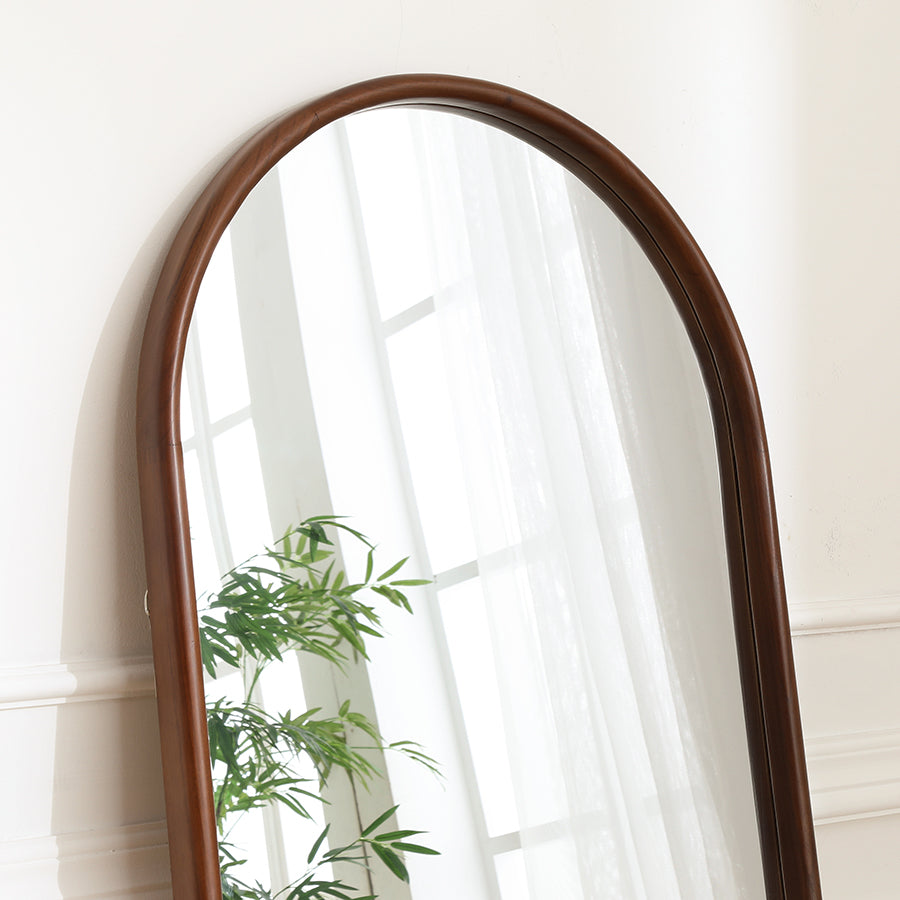 Sia Home Melin miroir arche marron 65x170 cm
