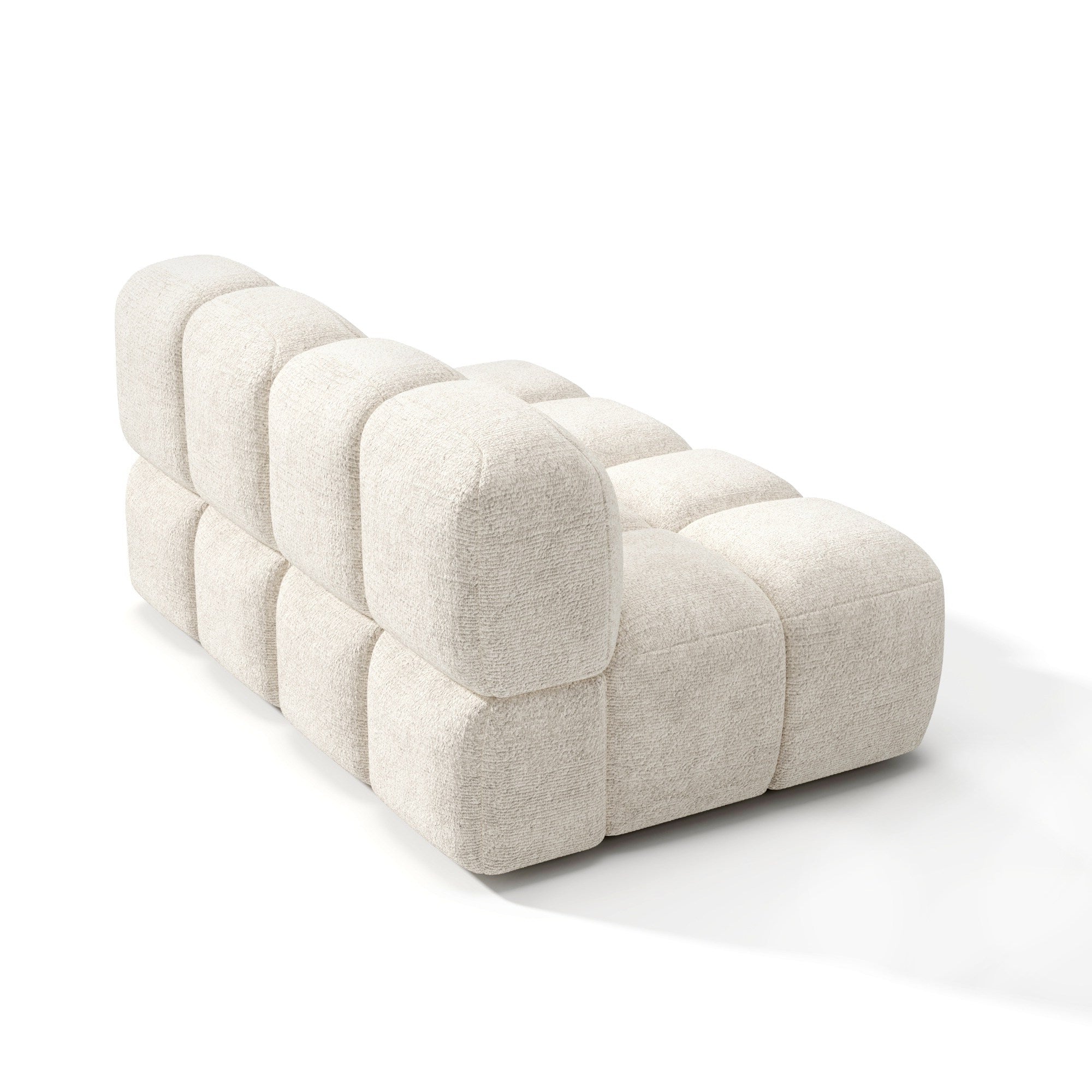 Sia Home NUBI 156 cm canapé modulable mousse ressorts