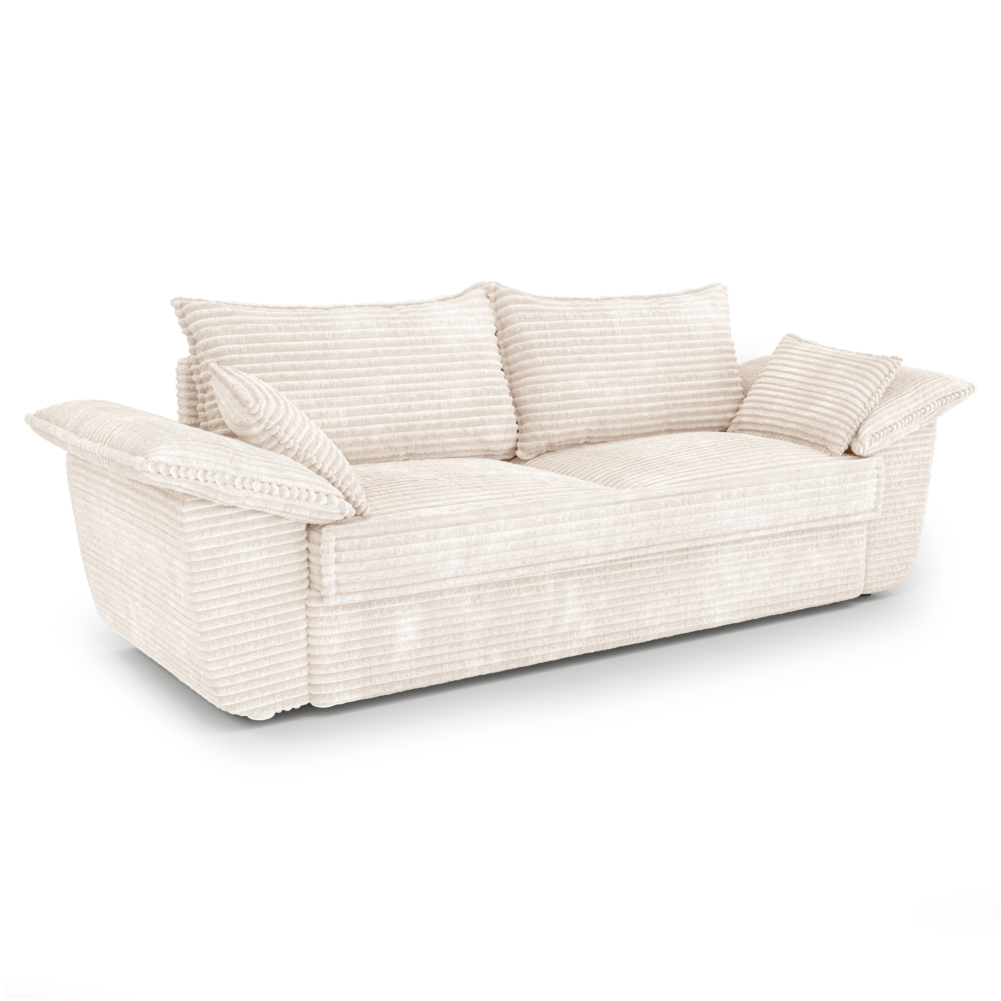 Sia Home Sasha canapé droit crème confort enveloppant