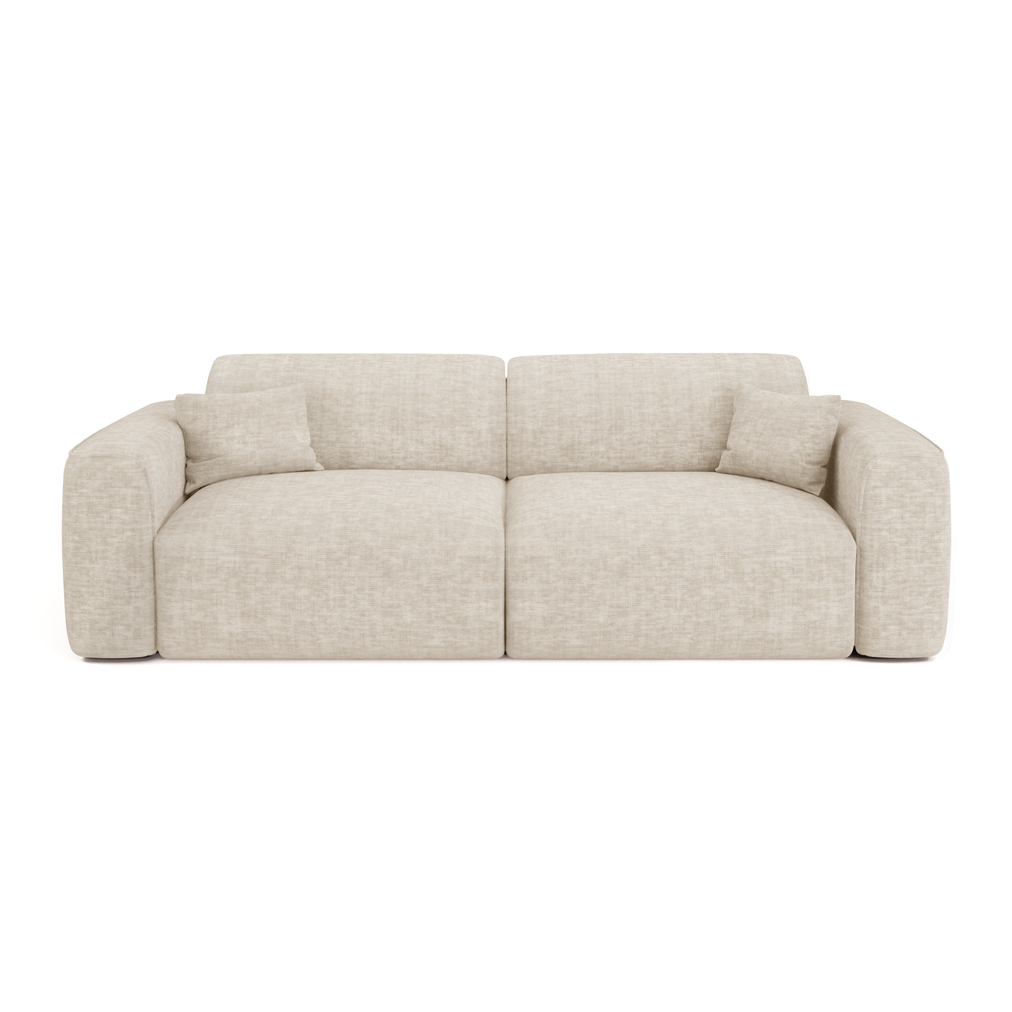 Sia Home Yuma canapé convertible 4 places beige